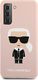 Karl Lagerfeld Karl Lagerfeld KLHCS21MSLFKPI S21+ G996 hardcase jasnoróżowy/pink Silicone Iconic 3