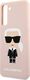 Karl Lagerfeld Karl Lagerfeld KLHCS21MSLFKPI S21+ G996 hardcase jasnoróżowy/pink Silicone Iconic 6