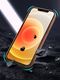 Nillkin Nillkin Aoge Leather Case elastyczne pancerne etui z prawdziwej skóry z kieszonką iPhone 12 Pro Max czarny 9