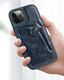 Nillkin Nillkin Aoge Leather Case elastyczne pancerne etui z prawdziwej skóry z kieszonką iPhone 12 mini brązowy 6