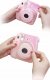 LoveInstant Skórka Skóra Naklejka Do Fujifilm Instax Mini 8 - Czarny 3