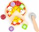 Ecotoys Drewniany piec do pizzy + dodatki kuchnia (1013) 4