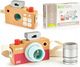 Ecotoys Drewniany aparat zabawka torba kalejdoskop 1