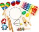 Ecotoys Zestaw muzyczny 10 instrumentów + plecak 4