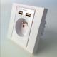Gembird Gniazdo podtynkowe pojedyncze + 2x USB (MWS-ACFUSB2-01) 3