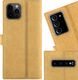 Surazo Wallet case - Nubuk Camel Samsung Galaxy A52 3