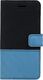 Surazo Wallet case Duo - Czarny i Jasny niebieski Xiaomi Redmi 9 1