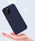 Nillkin Nillkin Flex Pure Pro Case gumowe elastyczne silikonowe etui pokrowiec iPhone 12 Pro Max niebieski (kompatybilny z MagSafe) 9