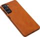 Nillkin Nillkin Qin skórzana kabura etui Samsung Galaxy S21 5G brązowy 4
