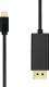 Kabel USB ProXtend USB-C - DisplayPort 0.5 m Czarny (JAB-6988716) 1