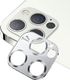 Usams USAMS Camera Lens Glass iPhone 12 Pro Max metal srebrny/silver BH707JTT01 (US-BH707) 1