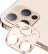 Usams USAMS Camera Lens Glass iPhone 12 Pro Max metal złoty/gold BH707JTT03 (US-BH707) 1