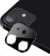 Usams USAMS Camera Lens Glass iPhone 12 mini metal czarny/black BH706JTT01 (US-BH706) 1