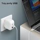 Ładowarka Uniq Verge Pro 1x USB-A 2x USB-C 3 A (UNIQ358WHT) 5