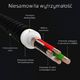 Kabel USB Green Cell USB-A - Lightning 2 m Czarny (KABGCSET06) 4
