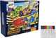 Lean Sport Puzzle Do Kolorowania Dinozaury Pisaki 24 elem 5