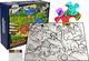 Lean Sport Puzzle Do Kolorowania Dinozaury Pisaki 24 el. 1