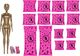 Lalka Barbie Barbie Color Reveal - Karnwałowo-koncertowa (GPD54/GPD57) 2