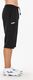 Joma Czarne spodnie treningowe 3/4 Joma Capri Fleece Bermudy Junior XS 5