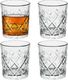 Excellent Houseware Komplet szklanek do whisky 4 sztuki 230 ml 1