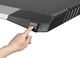 Biurko NanoRS NanoRS RS150 Czarne 129.5 cmx72.5 cm 5
