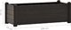vidaXL VidaXL Podwyższona donica, PP, antracytowa, 100x43x35 cm 6
