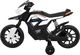 Ramiz Cross na akumulator Motor Night Rider Niebieski na akumulator MP3 SD USB, gaz w manetce /JT5158 6