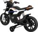Ramiz Cross na akumulator Motor Night Rider Niebieski na akumulator MP3 SD USB, gaz w manetce /JT5158 7