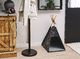 Beliani Namiot tipi dla kota 35 x 40 cm ciemnoszary ULUBEY 2