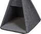 Beliani Namiot tipi dla kota 35 x 40 cm ciemnoszary ULUBEY 5