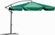 Plonos Parasol ogrodowy składany 6 segmentów Zielony 300 cm 3