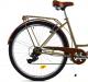 Dallas Bike Rower miejski 28" 7-biegowy cappuccino z brązem SPD 1