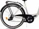 Dallas Bike Rower miejski 26'' 7-biegowy biały z czarnym SPD 3