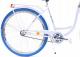 Dallas Bike Rower miejski 28'' biały z niebieskim SPD 1