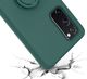 Alogy Etui silikonowe Ring Ultra Slim Alogy do Samsung Galaxy S20 Plus Zielone 1