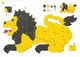Morphun Morphun Lew i T-Rex 2374 el. - Klocki konstrukcyjne 6