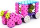 Meli Klocki Meli Constructor Pink Travel Box 500 el. 10
