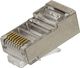 NEKU NEKU Wtyk modularny RJ45 kat.6 FTP drut przelotowy 10szt. 8