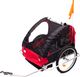 Vivo Przyczepka rowerowa Vivo Voyager BT-004 czarno-czerwona Uniwersalny 1