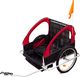 Vivo Przyczepka rowerowa Vivo Voyager BT-004 czarno-czerwona Uniwersalny 2