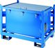 Meva Metalowy atestowany kontener kwasoodporny skrzynia na akumulatory 120x100x91cm 500L Metalowy atestowany kontener kwasoodporny na akumulatory 120x100x91cm 500L 1
