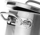 Hendi Garnek niski Kitchen Line z pokrywką 1,5 l śr. 160 x 75 h - Hendi 836002 Garnek niski Kitchen Line z pokrywką 1.5 l śr. 160 x 75 h - Hendi 836002 2