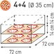 Hendi Piec do pizzy podwójny Basic XL 44 8 pizz 12000W - Hendi 226957 Piec do pizzy podwójny Basic XL 44 8 pizz 12000W - Hendi 226957 3