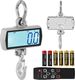 Steinberg Waga hakowa wisząca magazynowa z pilotem duży wyświetlacz LCD do 1T 1000 / 0.5 kg Waga hakowa wisząca magazynowa z pilotem duży wyświetlacz LCD do 1T 1000 / 0.5 kg 1
