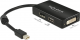 Adapter AV Delock DisplayPort Mini - DisplayPort - HDMI - DVI-D czarny (62623) 1