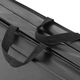 Gymrex Materac gimnastyczny 3-częściowy 180 cm x 60 cm x 5 cm czarny 3