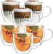 Szklanki termiczne 200 ml z uchem Coffe & Tea Time - 6szt 1