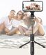 Selfie stick Wozinsky Wozinsky Selfie Stick Tripod teleskopowy statyw kijek do zdjęć + pilot Bluetooth czarny (WSSTK-01-BK) 13