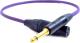 Kabel Melodika Jack 6.3mm - XLR 17m fioletowy 2