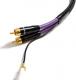 Kabel Melodika RCA (Cinch) x2 + Widły - RCA (Cinch) x2 + Widły 2.5m fioletowy 2